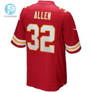 Marcus Allen 32 Kansas City Chiefs Men Game Retired Jersey Red stylepulseusa 1 2