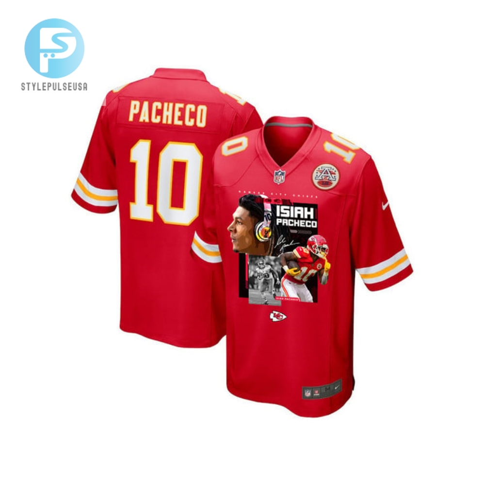 Isiah Pacheco 10 Kansas City Chiefs Pachinko Machine Game Youth Jersey Red stylepulseusa 1