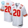 Justin Reid 20 Kansas City Chiefs 2024 Divisional Patch Game Men Jersey White stylepulseusa 1