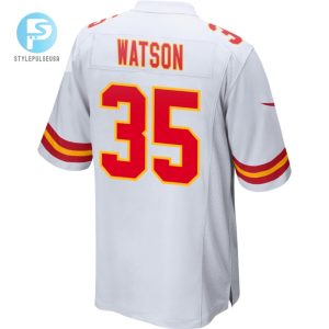 Jaylen Watson 35 Kansas City Chiefs 2024 Divisional Patch Game Men Jersey White stylepulseusa 1 2