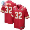 Nick Bolton 32 Kansas City Chiefs 2023 Playoffs Patch Game Men Jersey Red stylepulseusa 1