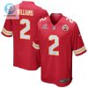 Joshua Williams 2 Kansas City Chiefs 2023 Playoffs Patch Game Men Jersey Red stylepulseusa 1