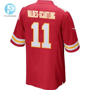 Marquez Valdesscantling 11 Kansas City Chiefs 2023 Playoffs Patch Game Men Jersey Red stylepulseusa 1 2