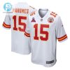 Patrick Mahomes 15 Kansas City Chiefs 2024 Pro Bowl Patch Game Men Jersey White stylepulseusa 1