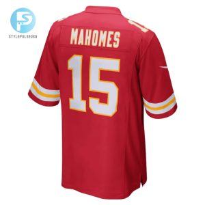 Patrick Mahomes 15 Kansas City Chiefs 2024 Pro Bowl Patch Game Men Jersey Red stylepulseusa 1 2