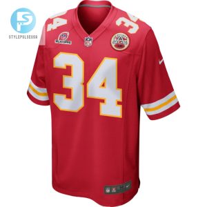 Deneric Prince 34 Kansas City Chiefs 2023 Playoffs Patch Game Men Jersey Red stylepulseusa 1 1