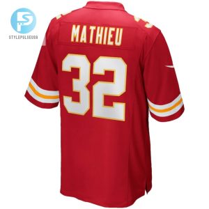 Tyrann Mathieu 32 Kansas City Chiefs Men Game Jersey Red stylepulseusa 1 2