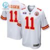 Marquez Valdesscantling 11 Signed Kansas City Chiefs Super Bowl Lviii Game Men Jersey White stylepulseusa 1