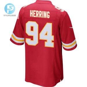 Malik Herring 94 Kansas City Chiefs Super Bowl Lviii Patch Game Men Jersey Red stylepulseusa 1 2