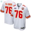 Prince Tega Wanogho 76 Kansas City Chiefs Super Bowl Lviii Patch Game Men Jersey White stylepulseusa 1