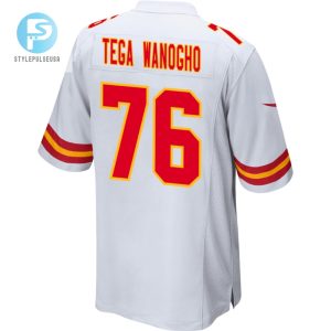 Prince Tega Wanogho 76 Kansas City Chiefs Super Bowl Lviii Patch Game Men Jersey White stylepulseusa 1 2