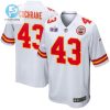 Jack Cochrane 43 Kansas City Chiefs Super Bowl Lviii Patch Game Men Jersey White stylepulseusa 1