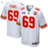 Mike Pennel 69 Kansas City Chiefs Super Bowl Lviii Patch Game Men Jersey White stylepulseusa 1