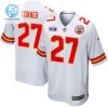 Chamarri Conner 27 Kansas City Chiefs Super Bowl Lviii Patch Game Men Jersey White stylepulseusa 1