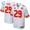 Lamical Perine 29 Kansas City Chiefs Super Bowl Lviii Patch Game Men Jersey White stylepulseusa 1