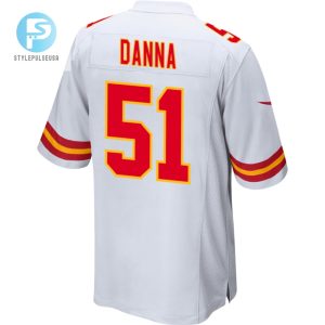 Mike Danna 51 Kansas City Chiefs Super Bowl Lviii Patch Game Men Jersey White stylepulseusa 1 2