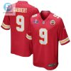 Blaine Gabbert 9 Kansas City Chiefs Super Bowl Lviii Patch Game Men Jersey Red stylepulseusa 1