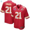 Mike Edwards 21 Kansas City Chiefs Super Bowl Lviii Patch Game Men Jersey Red stylepulseusa 1