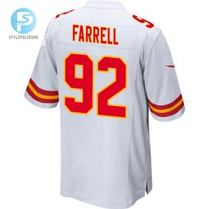 Neil Farrell 92 Kansas City Chiefs Super Bowl Lviii Patch Game Men Jersey White stylepulseusa 1 2