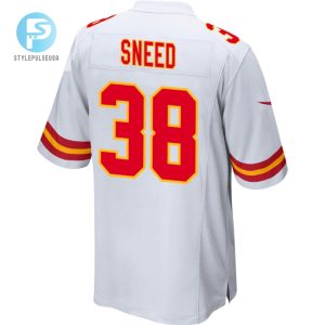 Ljarius Sneed 38 Kansas City Chiefs Super Bowl Lviii Patch Game Men Jersey White stylepulseusa 1 2