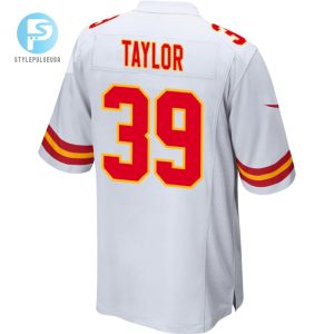 Keith Taylor 39 Kansas City Chiefs Super Bowl Lviii Patch Game Men Jersey White stylepulseusa 1 2