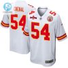 Leo Chenal 54 Kansas City Chiefs Afc Champions Patch Game Men Jersey White stylepulseusa 1