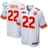 Trent Mcduffie 22 Kansas City Chiefs Afc Champions Patch Game Men Jersey White stylepulseusa 1