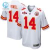 Cornell Powell 14 Kansas City Chiefs Afc Champions Patch Game Men Jersey White stylepulseusa 1