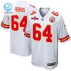 Wanya Morris 64 Kansas City Chiefs Afc Champions Patch Game Men Jersey White stylepulseusa 1