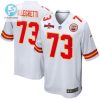 Nick Allegretti 73 Kansas City Chiefs Afc Champions Patch Game Men Jersey White stylepulseusa 1