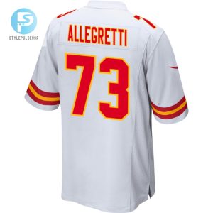 Nick Allegretti 73 Kansas City Chiefs Afc Champions Patch Game Men Jersey White stylepulseusa 1 2