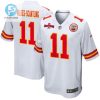 Marquez Valdesscantling 11 Kansas City Chiefs Afc Champions Patch Game Men Jersey White stylepulseusa 1