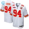 Malik Herring 94 Kansas City Chiefs Afc Champions Patch Game Men Jersey White stylepulseusa 1