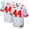 Cam Jones 44 Kansas City Chiefs Afc Champions Patch Game Men Jersey White stylepulseusa 1