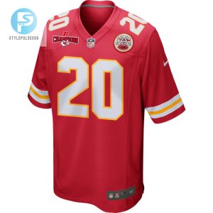 Justin Reid 20 Kansas City Chiefs Afc Champions Patch Game Men Jersey Red stylepulseusa 1 1