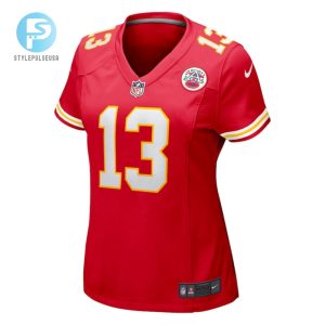 Chris Oladokun 13 Kansas City Chiefs Women Game Jersey Red stylepulseusa 1 1