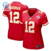 Mecole Hardman 12 Kansas City Chiefs Women Game Jersey Red stylepulseusa 1