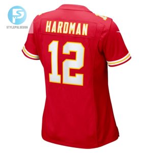 Mecole Hardman 12 Kansas City Chiefs Women Game Jersey Red stylepulseusa 1 2