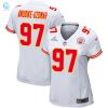 Felix Anudikeuzomah 97 Kansas City Chiefs 2024 Divisional Patch Game Women Jersey White stylepulseusa 1