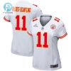 Marquez Valdesscantling 11 Kansas City Chiefs 2024 Divisional Patch Game Women Jersey White stylepulseusa 1