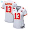 Chris Oladokun 13 Kansas City Chiefs Super Bowl Lviii Patch Game Women Jersey White stylepulseusa 1