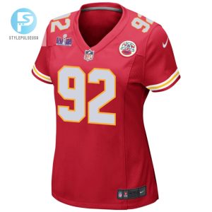 Neil Farrell 92 Kansas City Chiefs Super Bowl Lviii Patch Game Women Jersey Red stylepulseusa 1 1