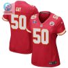 Willie Gay 50 Kansas City Chiefs Super Bowl Lviii Patch Game Women Jersey Red stylepulseusa 1