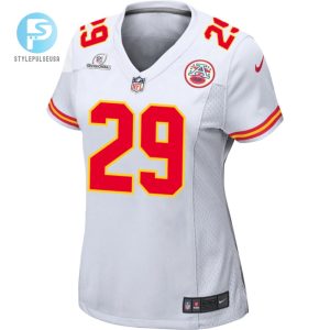 Leo Chenal 54 Kansas City Chiefs Super Bowl Lviii Patch Game Women Jersey White stylepulseusa 1 1