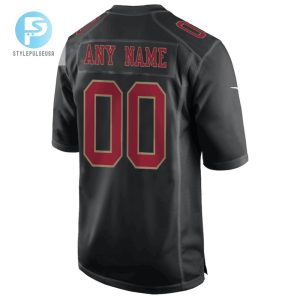 San Francisco 49Ers Vs. Kansas City Chiefs Super Bowl Lviii Matchup Fashion Game Custom Men Jersey Carbon Black stylepulseusa 1 2