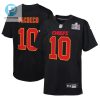 Isiah Pacheco 10 Kansas City Chiefs Super Bowl Lviii Patch Fashion Game Youth Jersey Carbon Black stylepulseusa 1