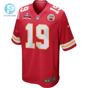 Kadarius Toney 19 Kansas City Chiefs Super Bowl Lviii Champions 4 Stars Patch Game Men Jersey Red stylepulseusa 1 1