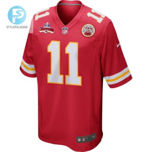 Marquez Valdesscantling 11 Kansas City Chiefs Super Bowl Lviii Champions 4 Stars Patch Game Men Jersey Red stylepulseusa 1 1