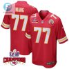 Lucas Niang 77 Kansas City Chiefs Super Bowl Lviii Champions 4 Stars Patch Game Men Jersey Red stylepulseusa 1