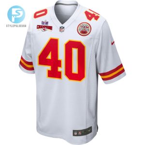 Ekow Boyedoe 40 Kansas City Chiefs Super Bowl Lviii Champions 4 Stars Patch Game Men Jersey White stylepulseusa 1 1